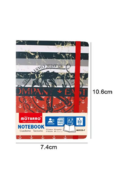 MOTARRO دفتر ملاحظات MU139-7، دفتر كتابة مسطر للمدرسة والمكتب والملاحظات اليومية