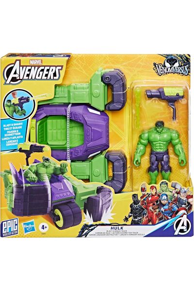 Marvel Hulk Smash and Blast Truck 10 cm