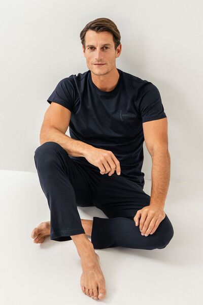 Arnetta Σετ ανδρικής πιτζάμα Navy Blue