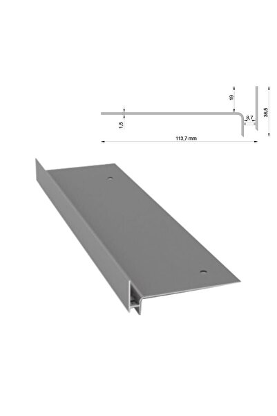 Renoplast Profil pentru scări ventilate SW Renoplast, gri RAL 7037
