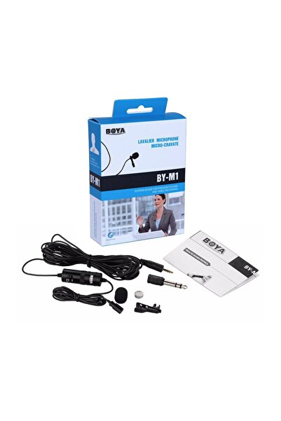 FototekFotograf Boya BY-M1 Profesyonel Yaka Mikrofonu Dslr Cep Telefonu Bilgi...