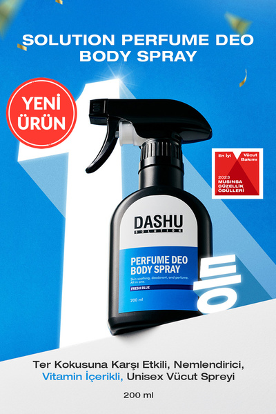 Dashu Ter Kokusuna Karşı Etkili, Unisex Vücut Spreyi Solution Perfume Deo Bod...