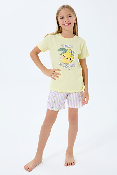 Rolypoly Комплект жълти шорти за момиче