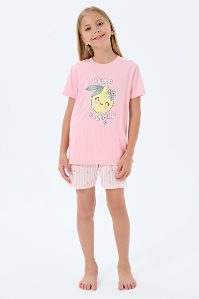 Rolypoly Girls' Pink Shorts Set