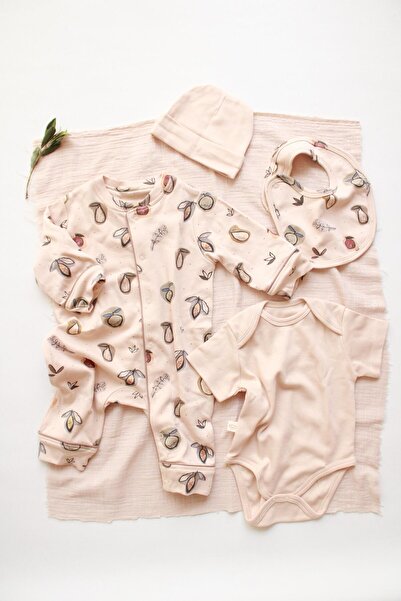 Oh La La Koala For Little Ones Fruit Series 4-Piece Newborn Set