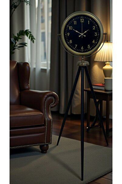 Marsilyan Retro Luxury Tripod Standing Clock