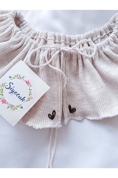 SİYO Mobile Collar, Children's Size Mobile Collar, Combed Cotton Collar
