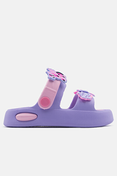 Beınsteps Çocuk Terlik Sandalet Hafif Rahat Taban Okul Kreş Havuz Günlük Unisex Çocuk Sandalet Terlik