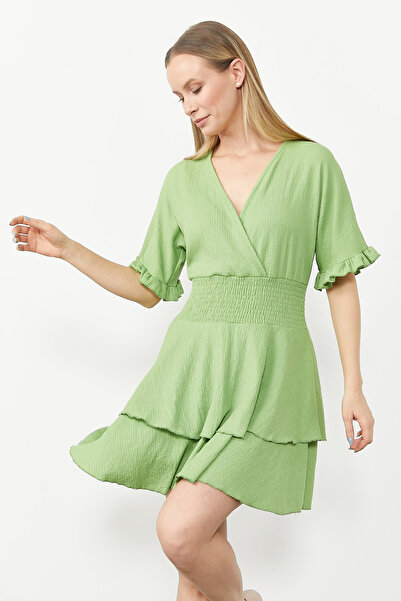 PAULMARK Многослойна мини рокля