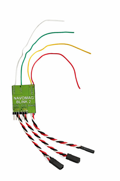 Navomag Întrerupător de lumină BLINK 2 pentru modele de plantare cu 2 rezervo...