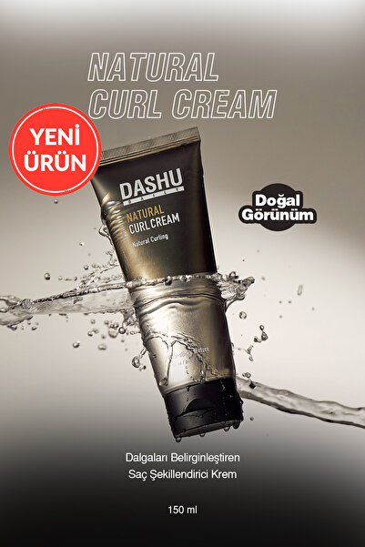 Dashu Dalgaları Belirginleştiren Saç Şekillendirici Krem Daily Natural Curl C...