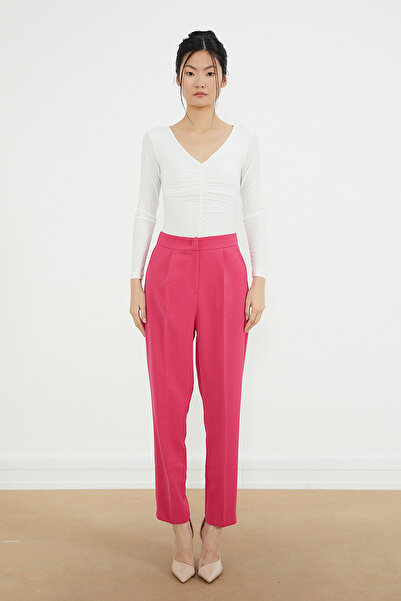 PAULMARK Панталон от плат с ластик на талията