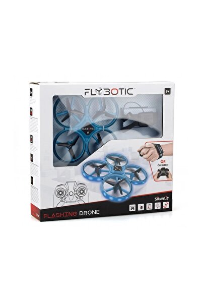 Muhcu Home Full Fonksiyonlu Işıklı Silverlit Flashing Drone 2.4Ghz Parmak Kon...