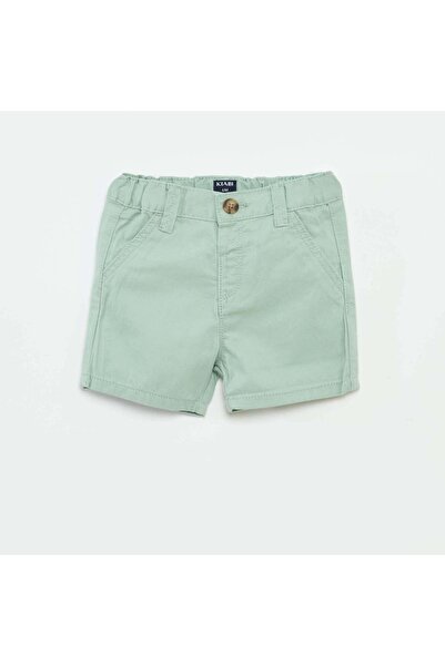 KIABI شورت تشينو سادة أخضر