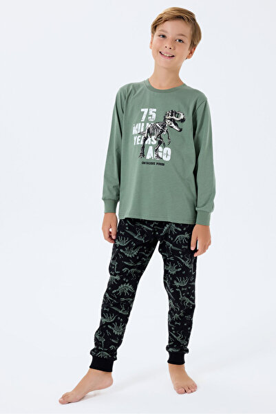Rolypoly Σετ πράσινη πιτζάμα για αγόρι