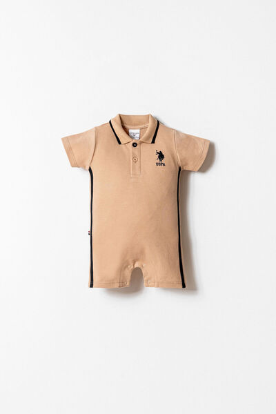 U.S. Polo Assn. Erkek Bebek Kahverengi Tulum