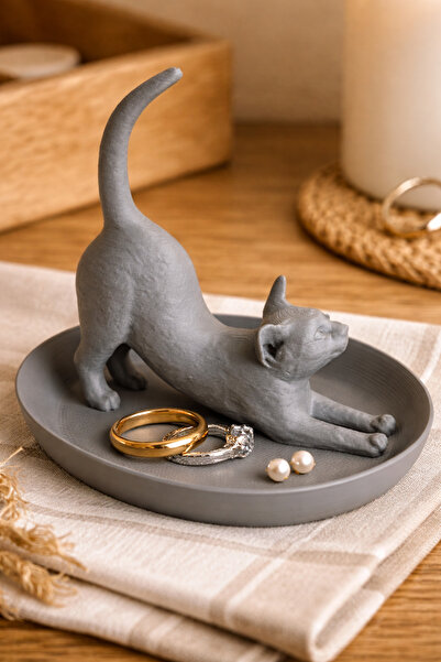 Gonulella Takı Sergi Dekoratif Tabak Küpe Yüzük Organizeri