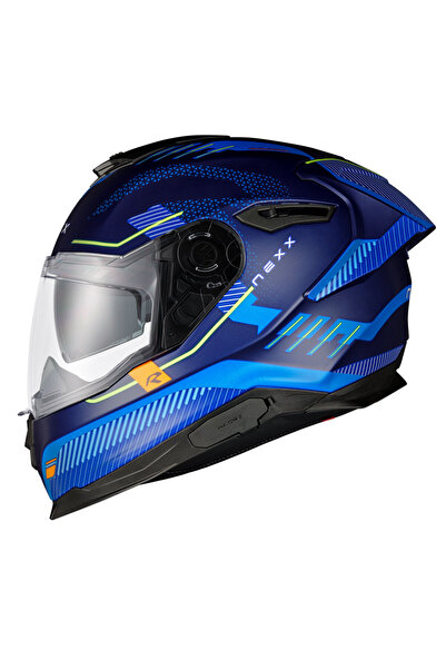 Nexx Y.100R BARON MAT INDIGO MAVİ KASK