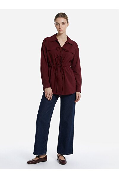 Refka Blouse / Shirt - Burgundy -