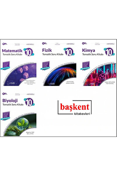 Palme Yayınevi PALME YAYINLARI 10.SINIF SAYISAL SORU 4 KİTAP SETİ