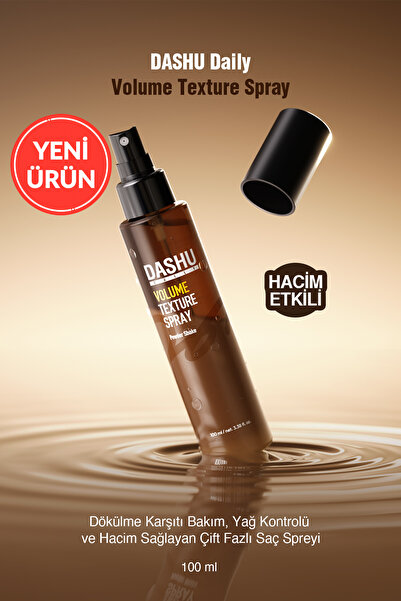 Dashu Dökülme Karşıtı Bakım, Yağ Kontrolü ve Hacim Sağlayan Saç Spreyi Volume...