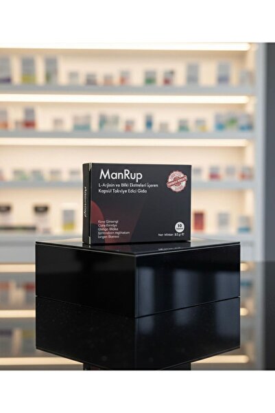 Manrup Bitkisel Cinsel Sağlık Takviyesi - Ginseng, L-Arjanin ve Epimedium