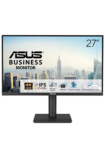 ASUS 27" VA27UCPS 60Hz 5ms 4K UHD Adaptive Sync IPS Kurumsal Pivot Monitör