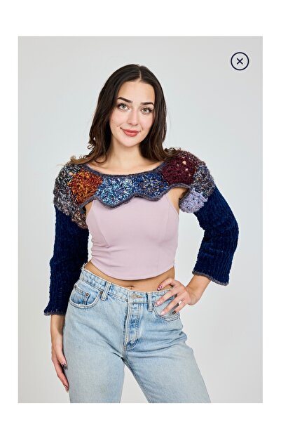 Gala İstanbul Retro Motif Detaylı Bolero