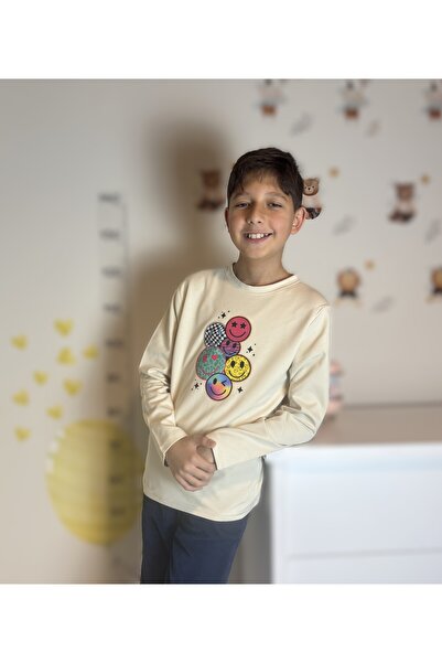 mirkidsclub تي شيرت بأكمام طويلة من قماش الإنترلوك للجنسين