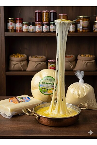 GÖRELE ÇİFTLİĞİ KUYMAK REÇETESİ TRABZON TEREYAĞ PEYNİR MISIR UNU (1'ER KİLOLUK)