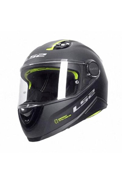 LS2 KID MAT SİYAH ÇOCUK KASK