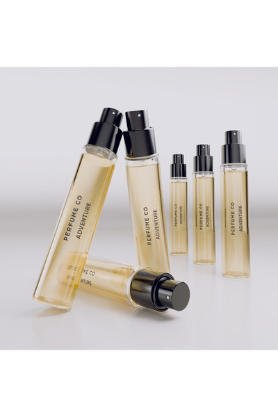 Perfume Co مجموعة عبوات إعادة تعبئة بخاخ السفر من أدفنتشر بارفان - 6 × 15 مل