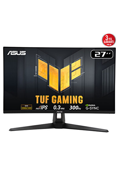 ASUS TUF GAMING VG27AQM5A 27" 0.3ms, 300Hz, QHD, DP, 2xHDMI, USB, Hoparl...
