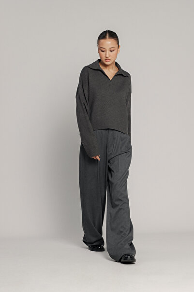 Nisan POLO NECK KNIT SWEATER