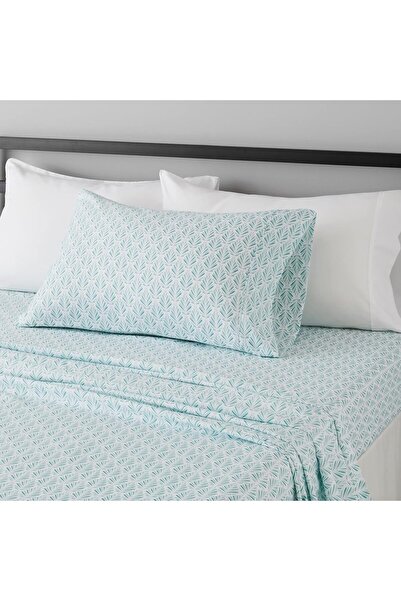 Amazon basics Microfiber Bed Sheet Set - Twin Size, Aqua Fern