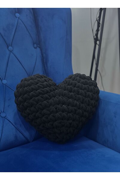 Pamuktan Tene Kalpli Dekoratif Yastık Kalp Özel Yastık /Hediyenin En Güzeli R...