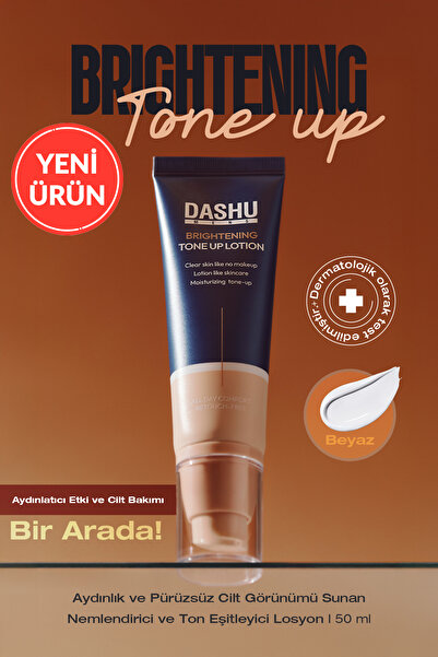 Dashu Aydınlatan, Nemlendiren ve Ton Eşitleyici Etki Sunan Losyon Mens Bright...