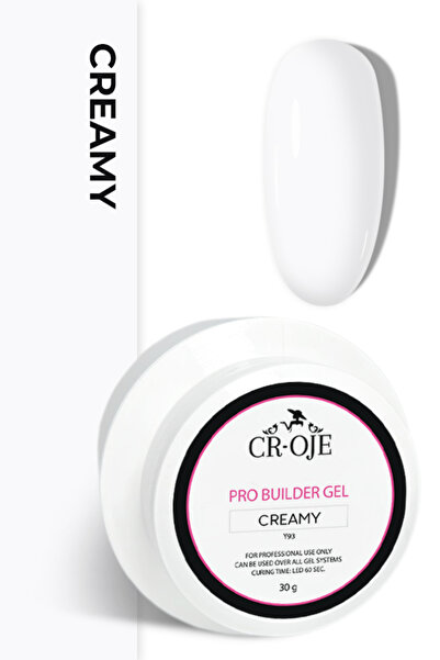 CROJE KALICI OJE (Orta Akışkan Kıvam) Pro Builder Gel (Creamy) 30 gr