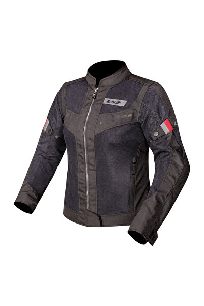 LS2 BLADE AIR KADIN MONT SİYAH-KIRMIZI