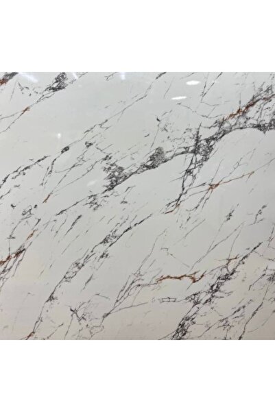 Fırsatkolik White Marble Pattern Adhesive Foil Overlay Paper