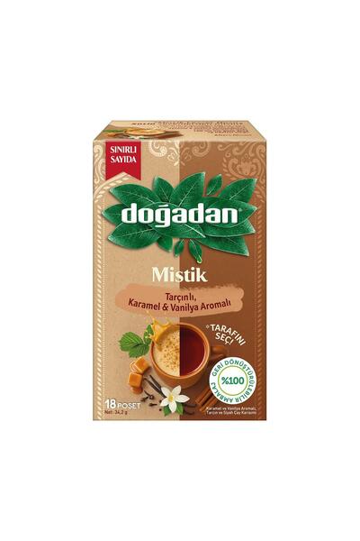 Doğadan Mystic Tea 18li - Tarçın Karamel Vanilya Aromalı (Shay Ma'nawi)