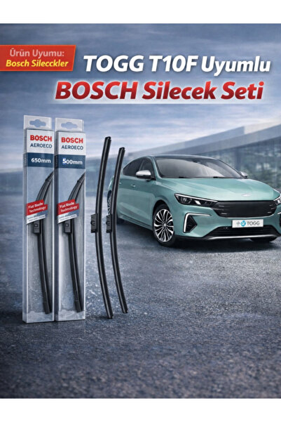 Bosch AeroEco Silecek Seti TOGG T10F Uyumlu (Ön Takım)