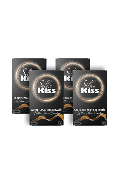 Silky Kiss Yakın Temas Prezervatif - 4'lü Paket