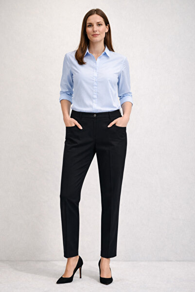 LEVİVA Top Pocket Skinny Leg Canvas Trousers