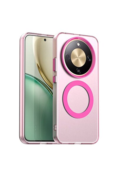 Techsuit Carcasă pentru Honor Magic 8 Lite, MagSafe, roz