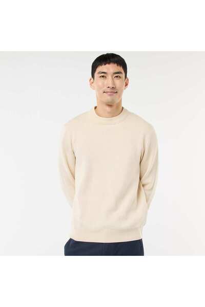 KIABI Plain Crew Neck Sweater WHITE
