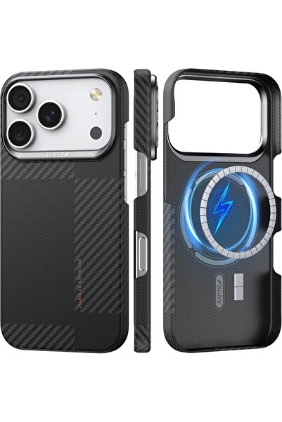 Raptic جراب أراميد جيوتيك لهاتف آيفون 17 برو، متوافق مع ماج سيف، غطاء نحيف من...