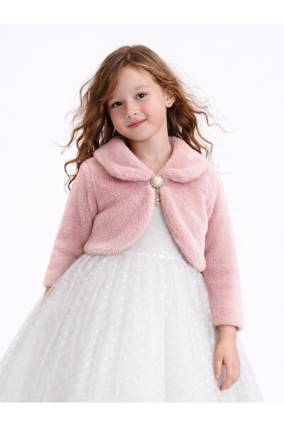 Casabony ❤️   Jachetă roșie de pluș pentru fete pentru petreceri și sărbători