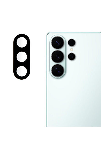 Techsuit Samsung Galaxy S26 Ultra Full Glass Camera Film, Black