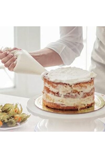 OEMN Pastry Bag White with 8 Different Nozzles